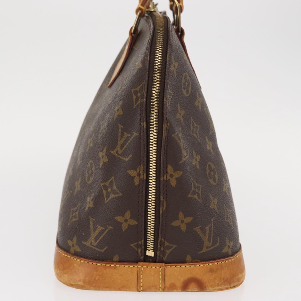 LOUIS VUITTON Monogram Alma Hand Bag M51130 LV Auth ka677