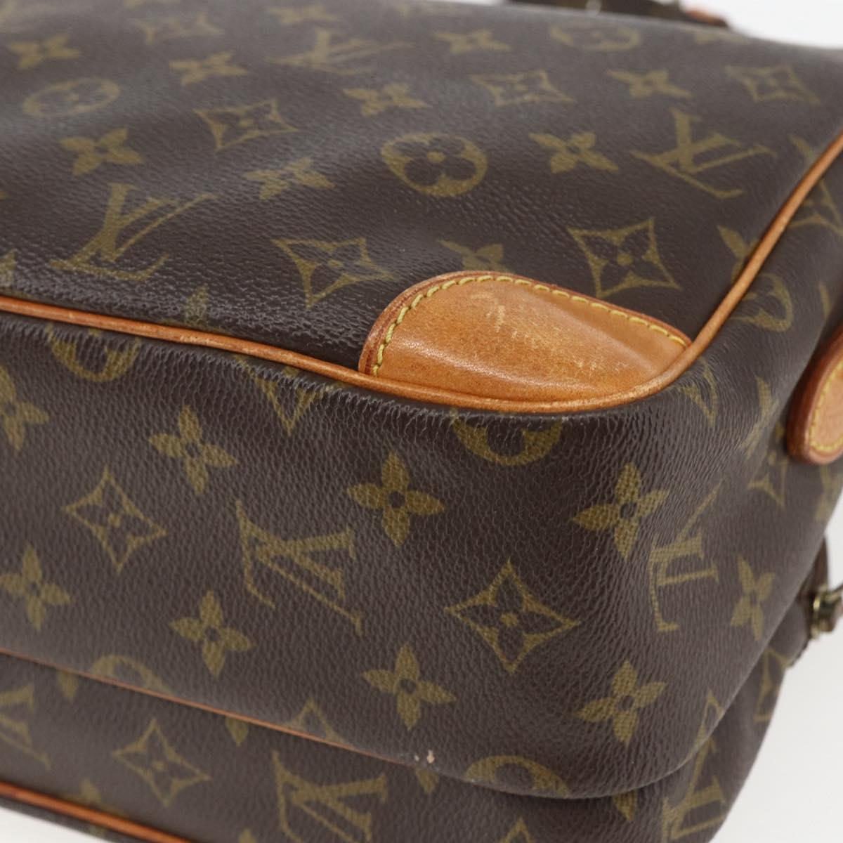 LOUIS VUITTON Monogram Nile Shoulder Bag M45244 LV Auth ka678