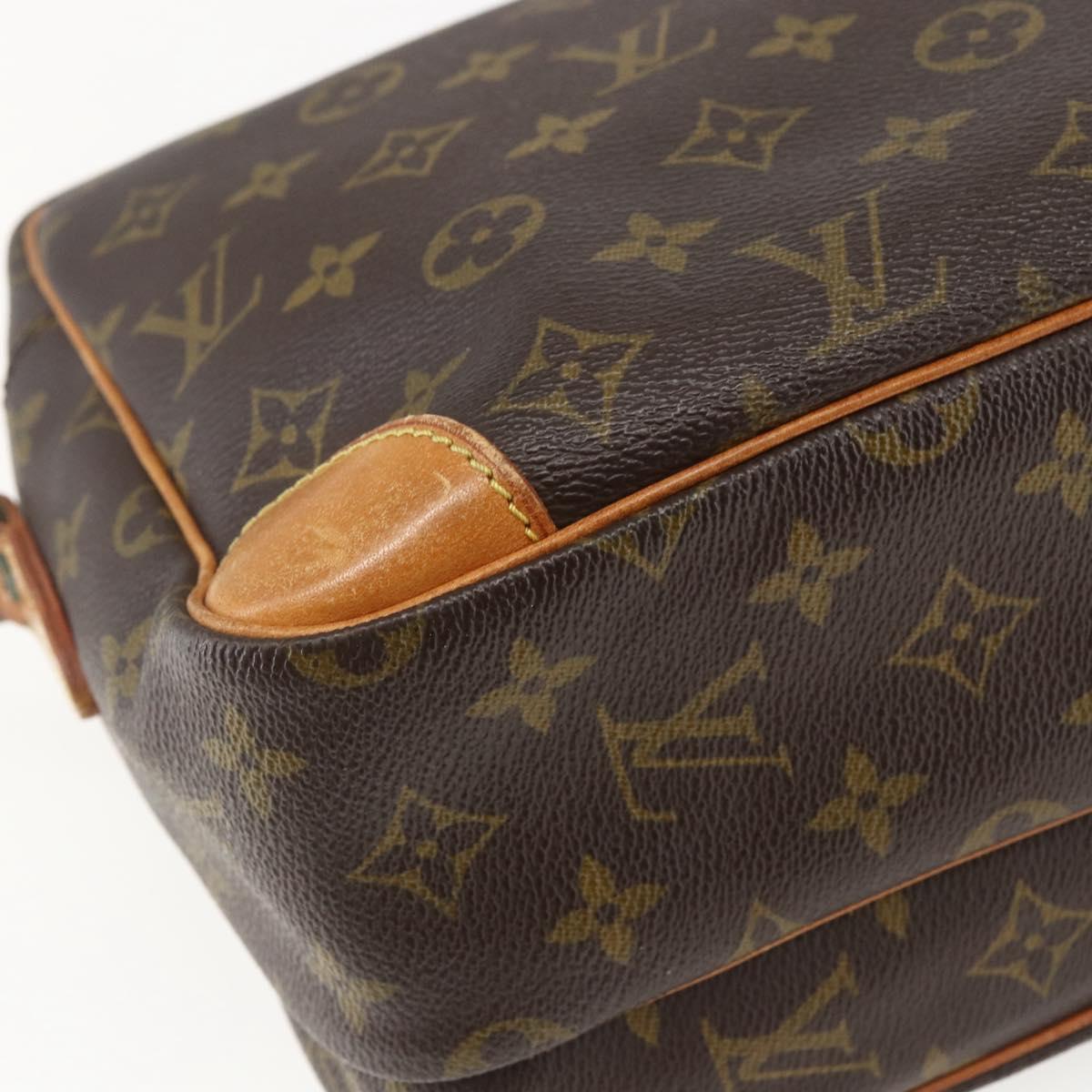 LOUIS VUITTON Monogram Nile Shoulder Bag M45244 LV Auth ka678