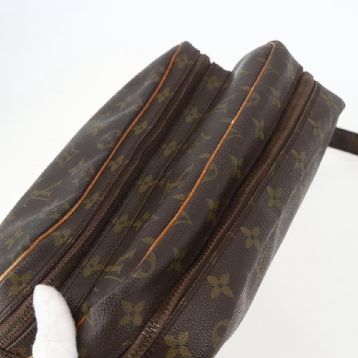 LOUIS VUITTON Monogram Nile Shoulder Bag M45244 LV Auth ka678