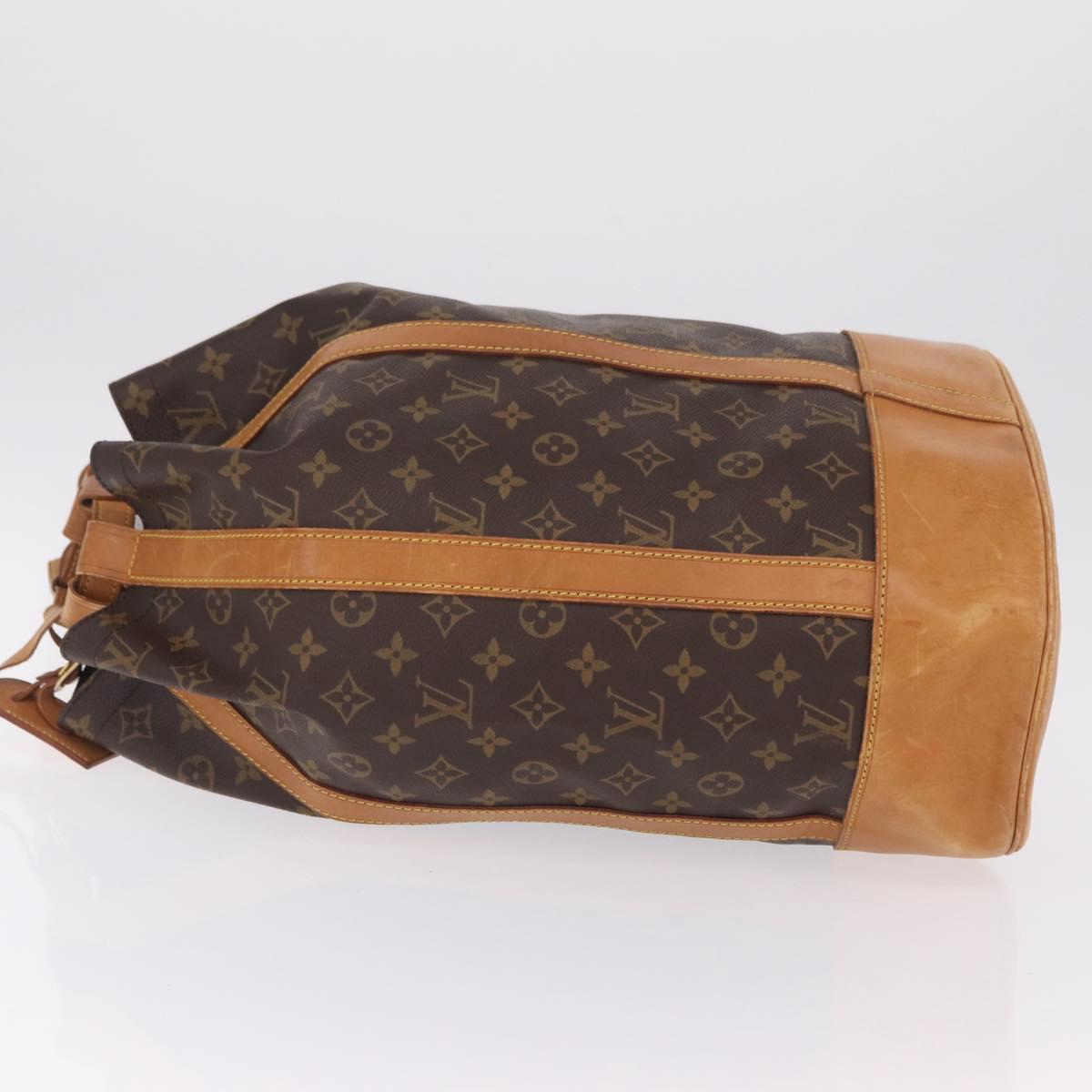 LOUIS VUITTON Monogram Randonnee GM Shoulder Bag M42244 LV Auth ka6782