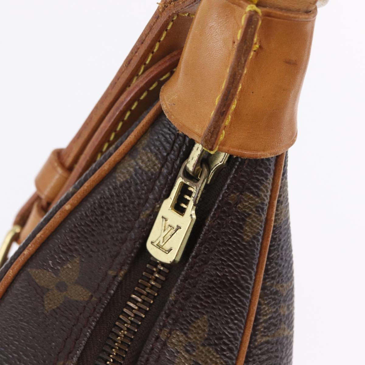 LOUIS VUITTON Monogram Boulogne 30 Shoulder Bag M51265 LV Auth ka6784A