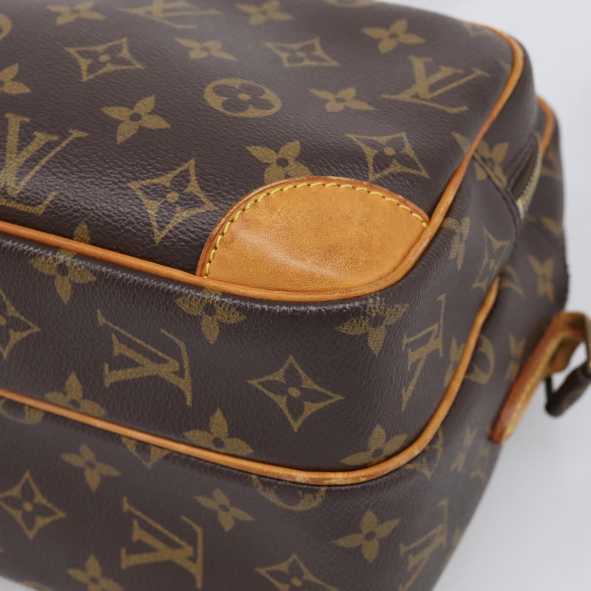 LOUIS VUITTON Monogram Nile Shoulder Bag M45244 LV Auth ka6786A