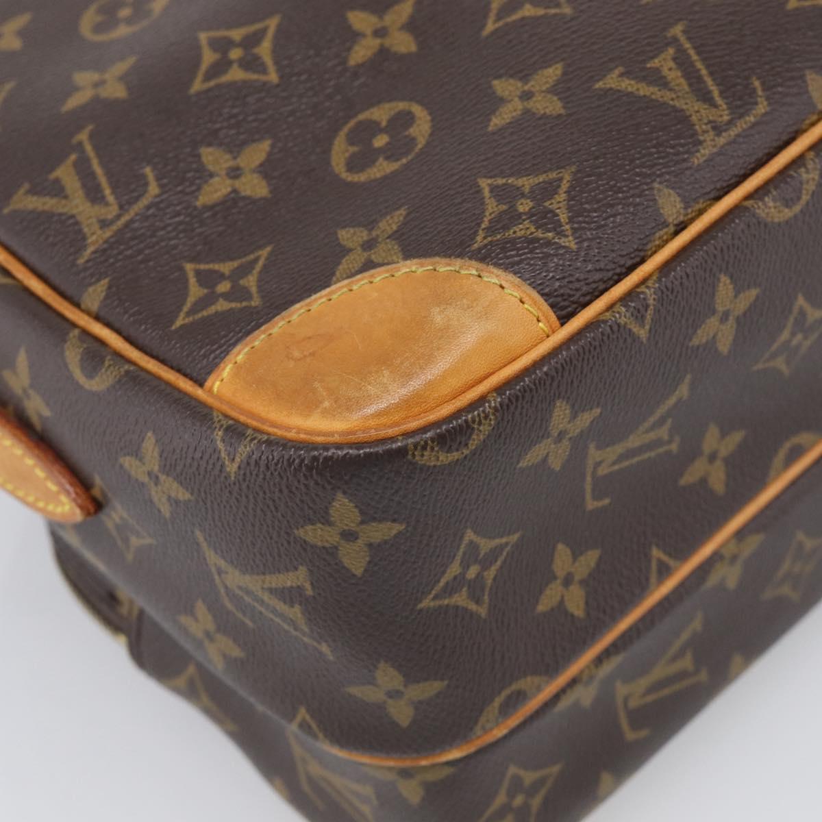 LOUIS VUITTON Monogram Nile Shoulder Bag M45244 LV Auth ka6786A