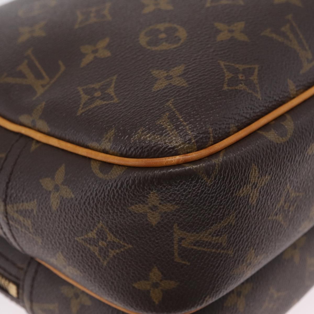 LOUIS VUITTON Monogram Reporter PM Shoulder Bag M45254 LV Auth ka6787
