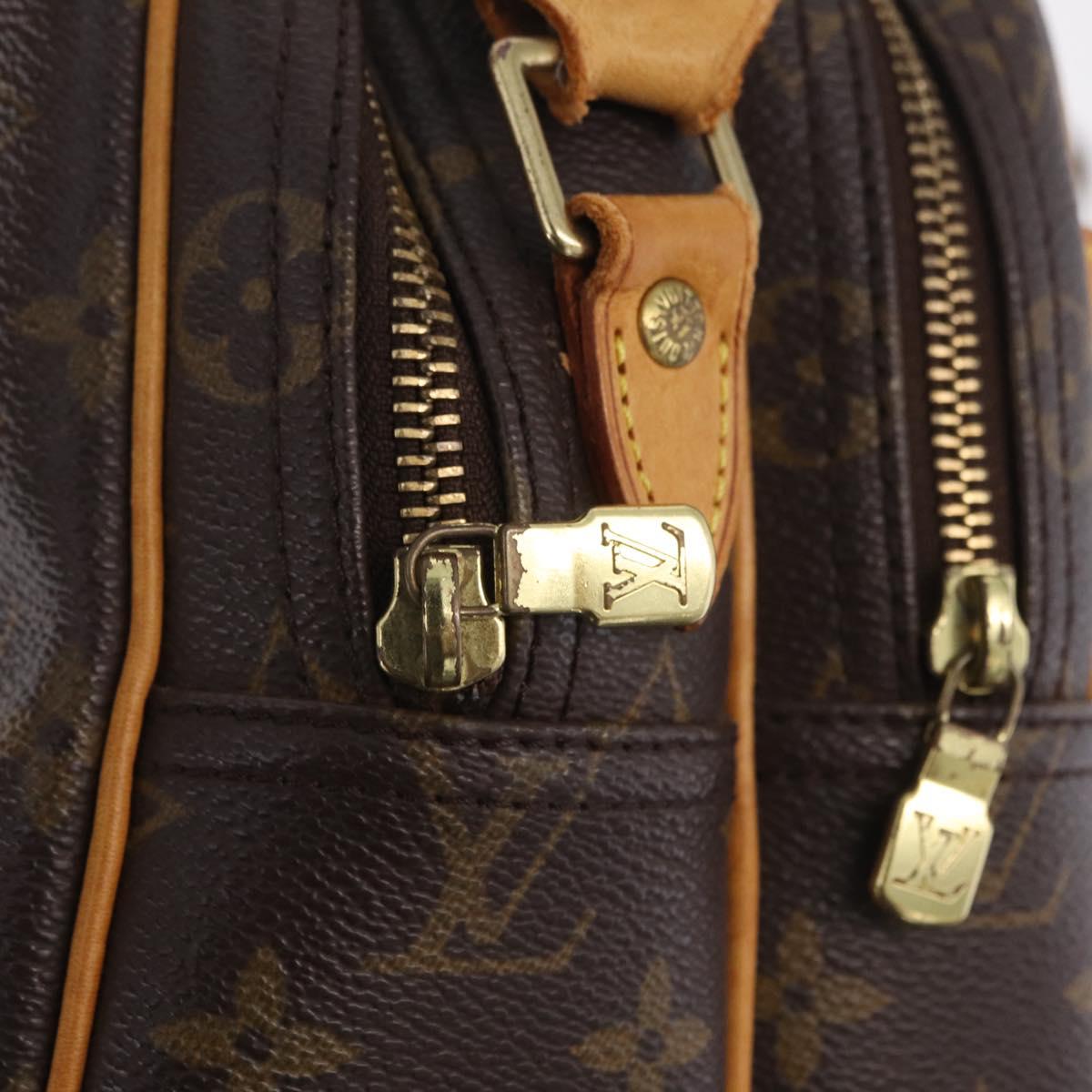 LOUIS VUITTON Monogram Reporter PM Shoulder Bag M45254 LV Auth ka6787