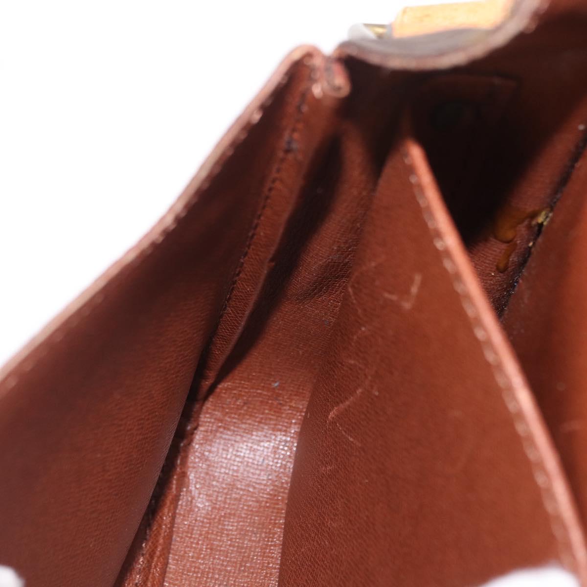 LOUIS VUITTON Monogram Cartouchiere MM Shoulder Bag M51253 LV Auth ka6790