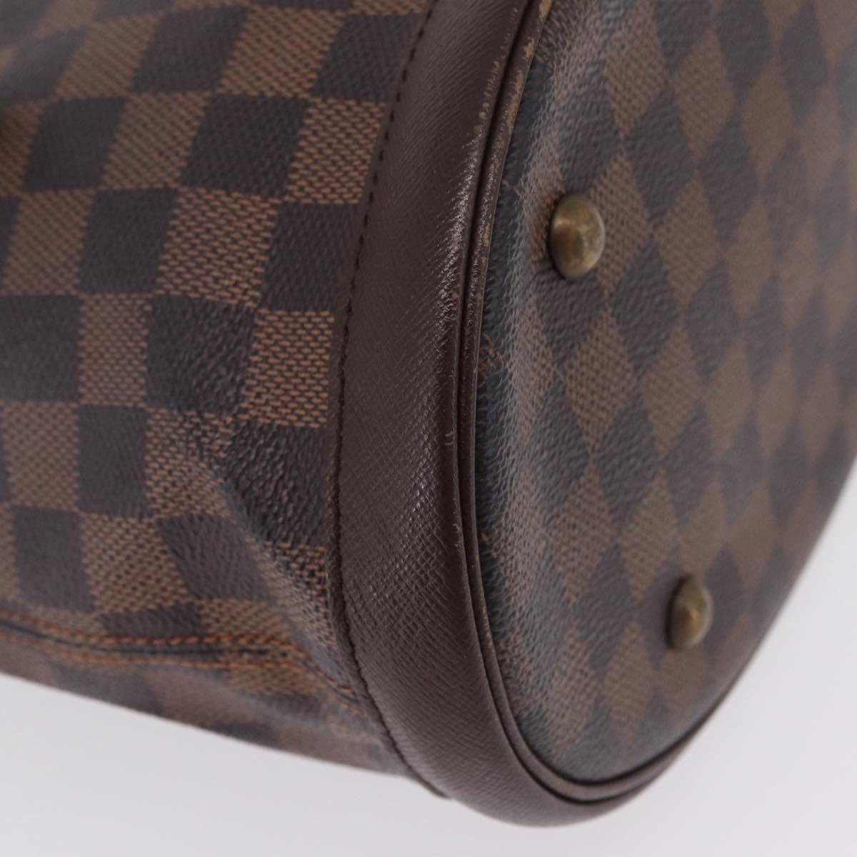 LOUIS VUITTON Damier Ebene Marais Shoulder Bag N42240 LV Auth ka6804