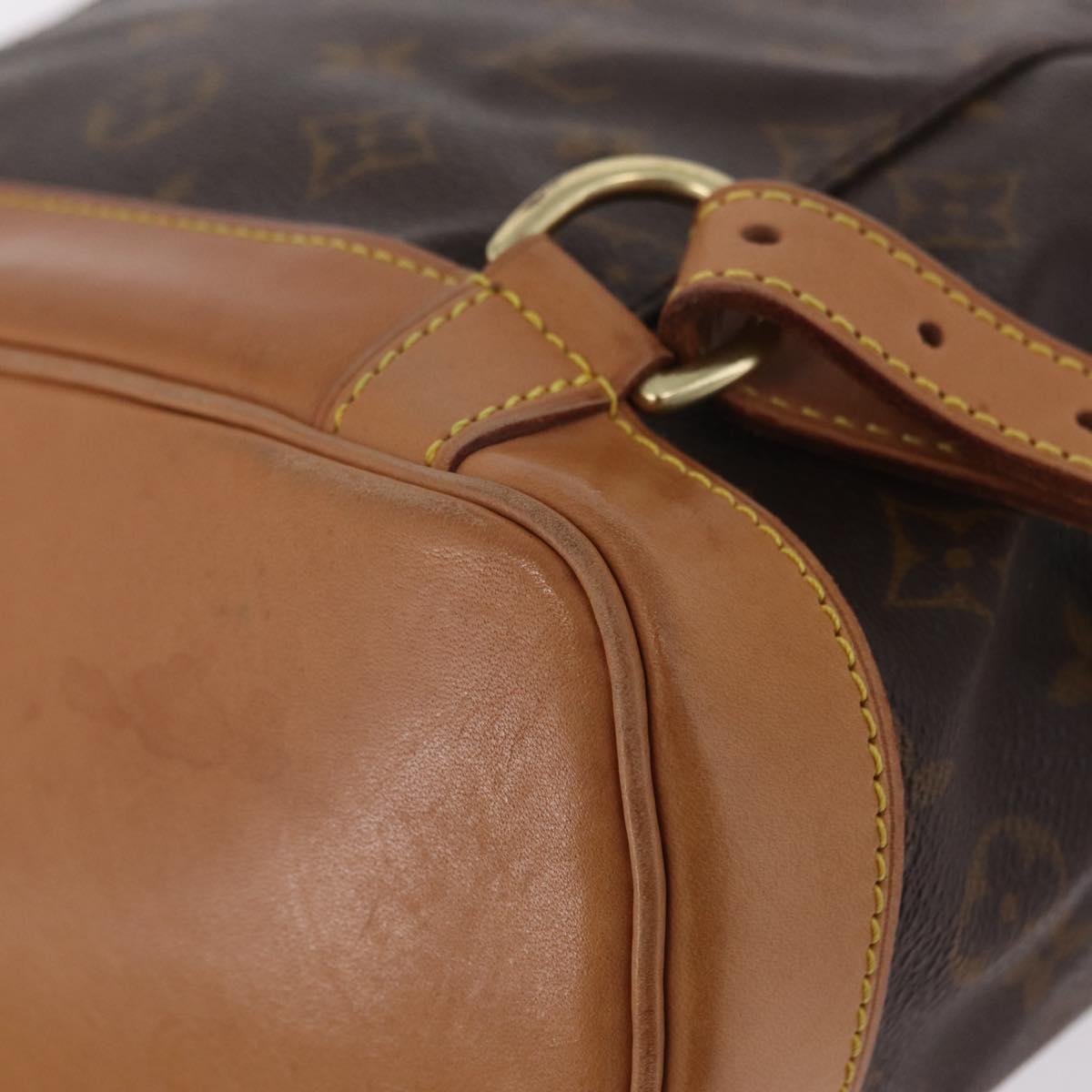 LOUIS VUITTON Monogram Montsouris MM Backpack M51136 LV Auth ka6809A