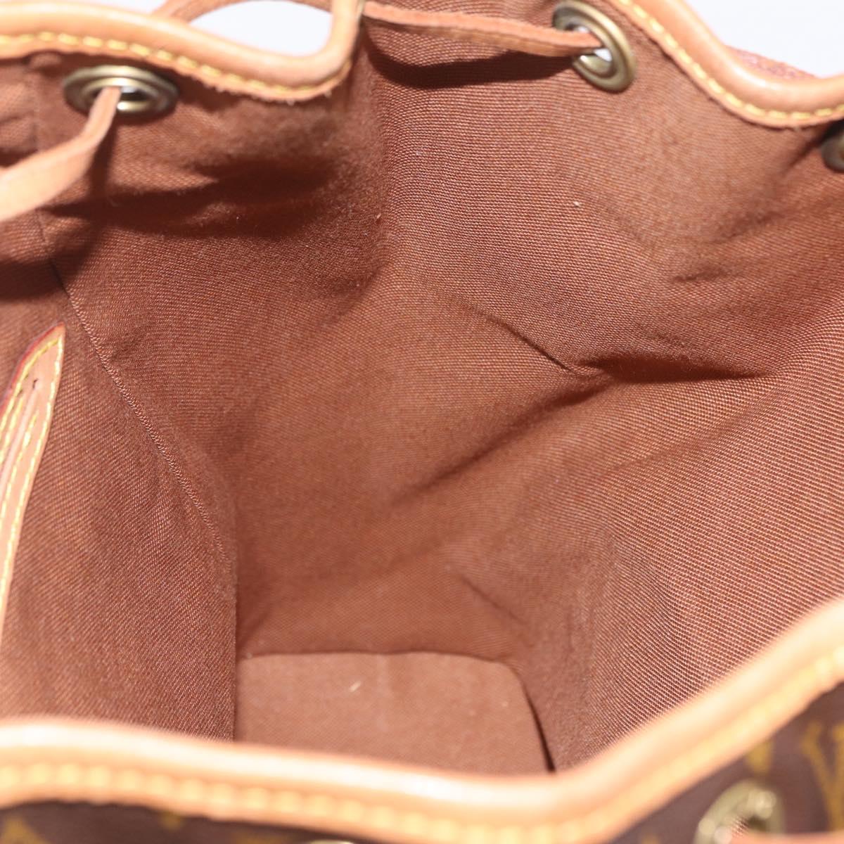 LOUIS VUITTON Monogram Montsouris MM Backpack M51136 LV Auth ka6809A