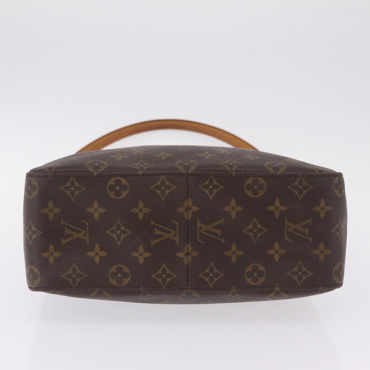 LOUIS VUITTON Monogram Looping GM Shoulder Bag M51145 LV Auth ka6816