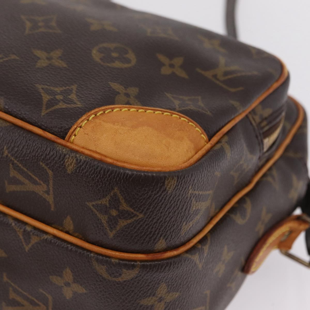 LOUIS VUITTON Monogram Nile Shoulder Bag M45244 LV Auth ka6818