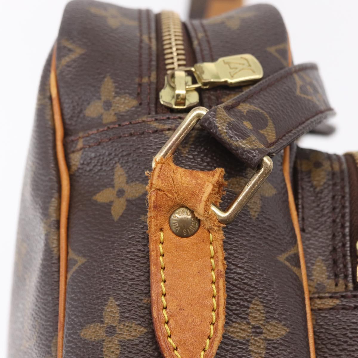 LOUIS VUITTON Monogram Nile Shoulder Bag M45244 LV Auth ka6818