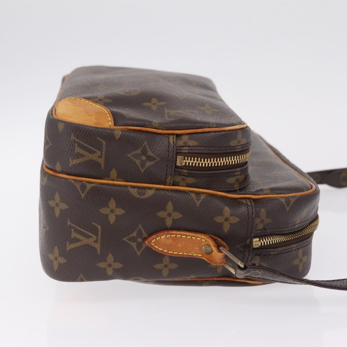 LOUIS VUITTON Monogram Nile Shoulder Bag M45244 LV Auth ka6818