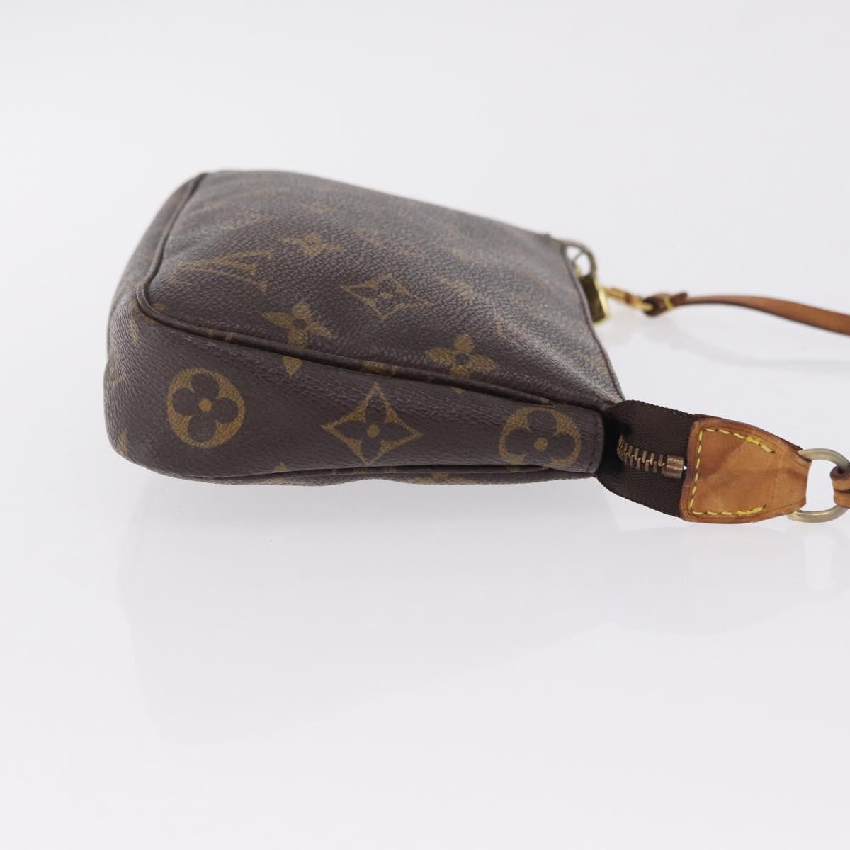 LOUIS VUITTON Monogram Pochette Accessoires Pouch M51980 LV Auth ka6825