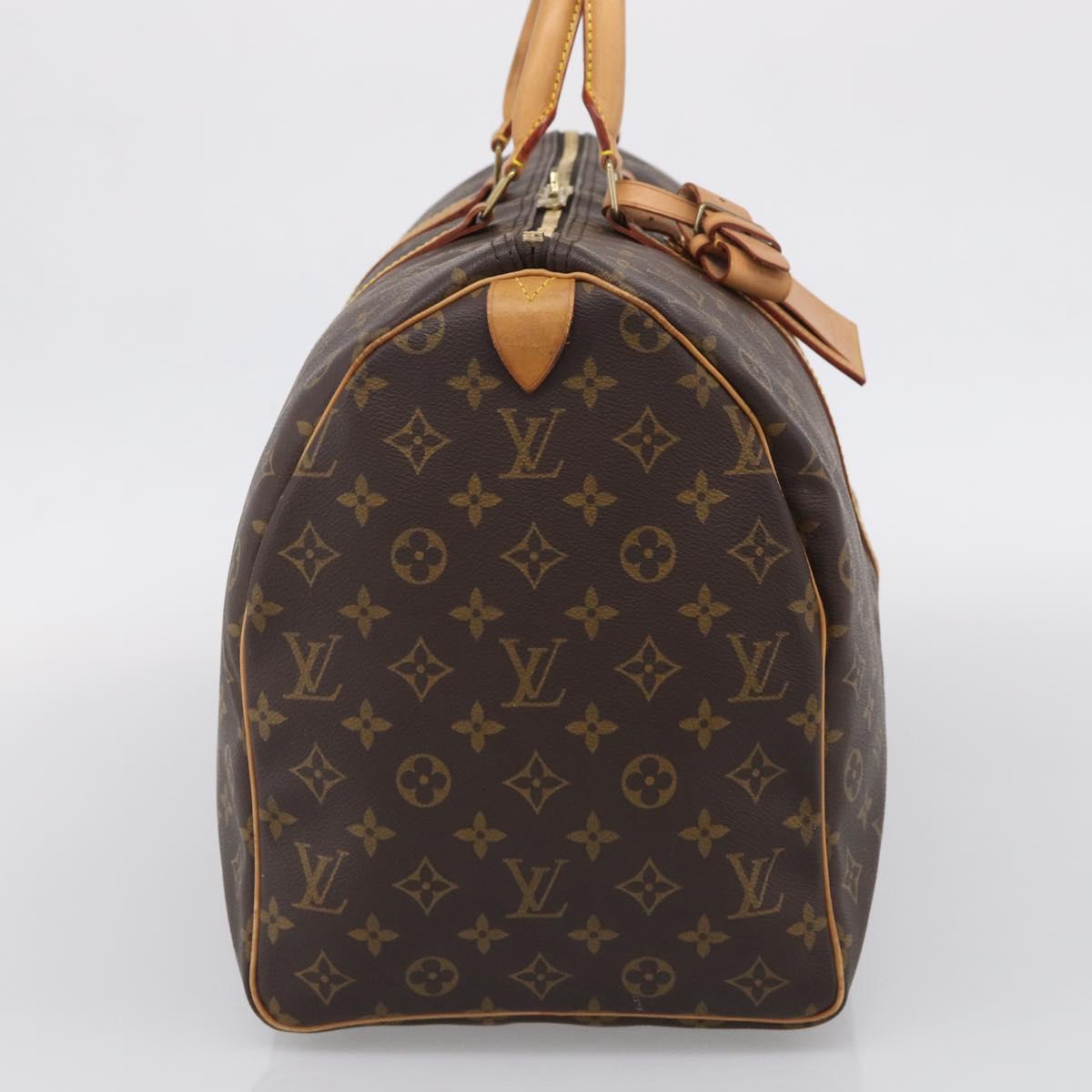 LOUIS VUITTON Monogram Keepall 50 Boston Bag M41426 LV Auth ka6830A