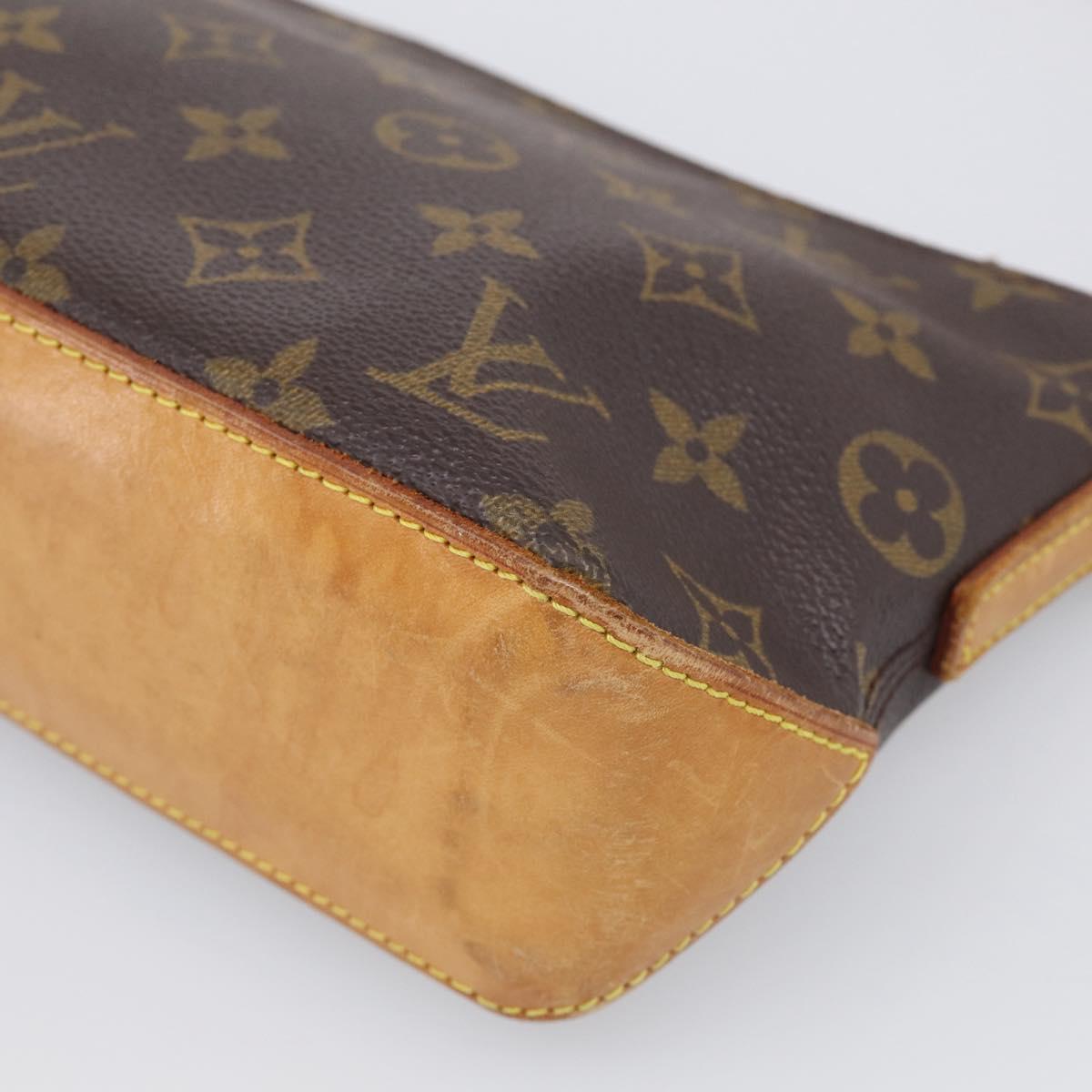 LOUIS VUITTON Monogram Trotteur Shoulder Bag M51240 LV Auth ka6833