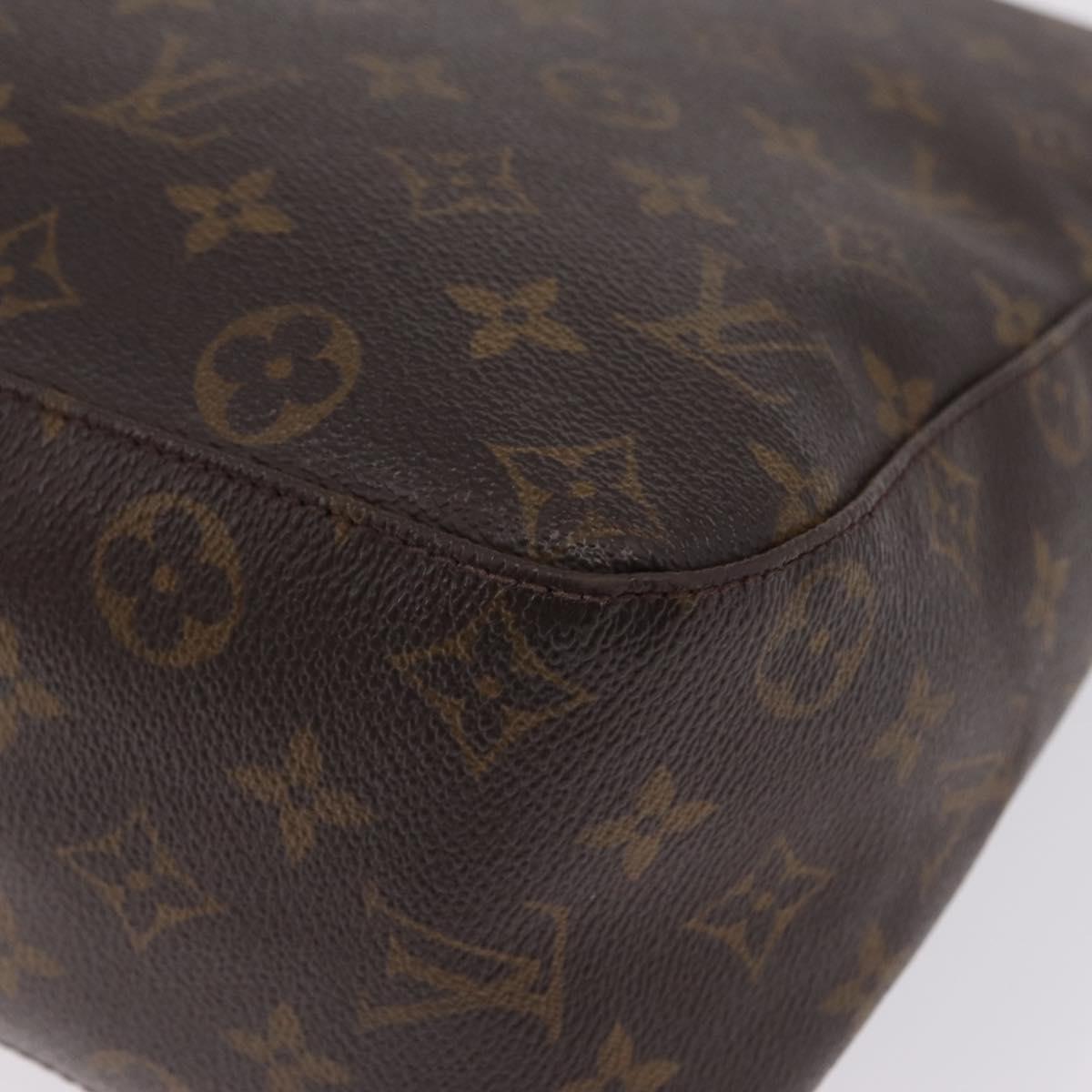 LOUIS VUITTON Monogram Looping GM Shoulder Bag M51145 LV Auth ka6835