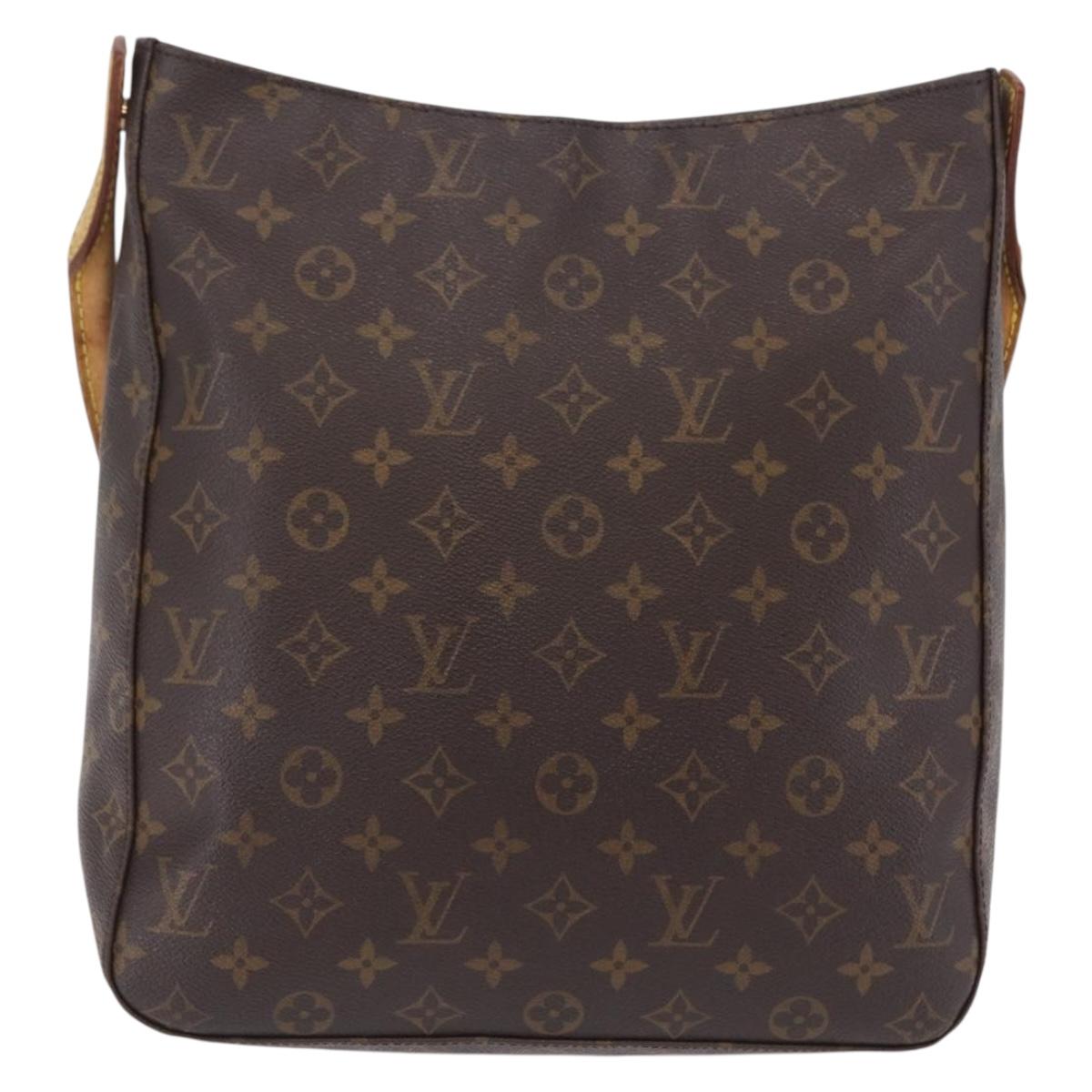 LOUIS VUITTON Monogram Looping GM Shoulder Bag M51145 LV Auth ka6835