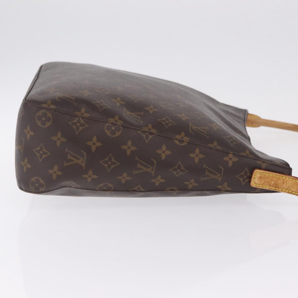 LOUIS VUITTON Monogram Looping GM Shoulder Bag M51145 LV Auth ka6835