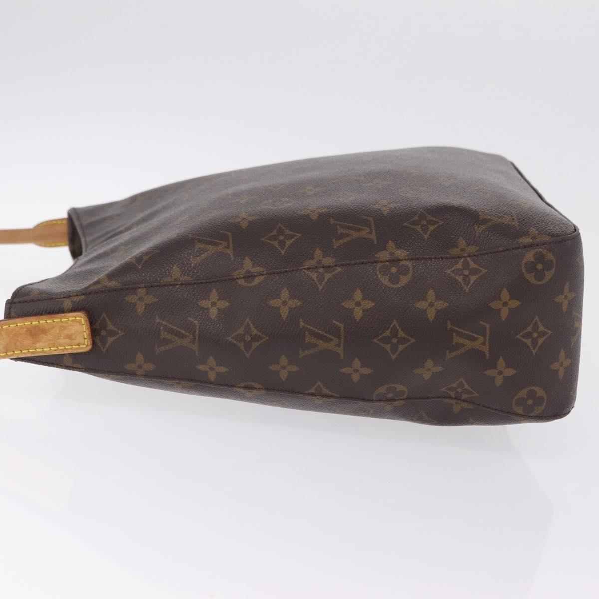 LOUIS VUITTON Monogram Looping GM Shoulder Bag M51145 LV Auth ka6835