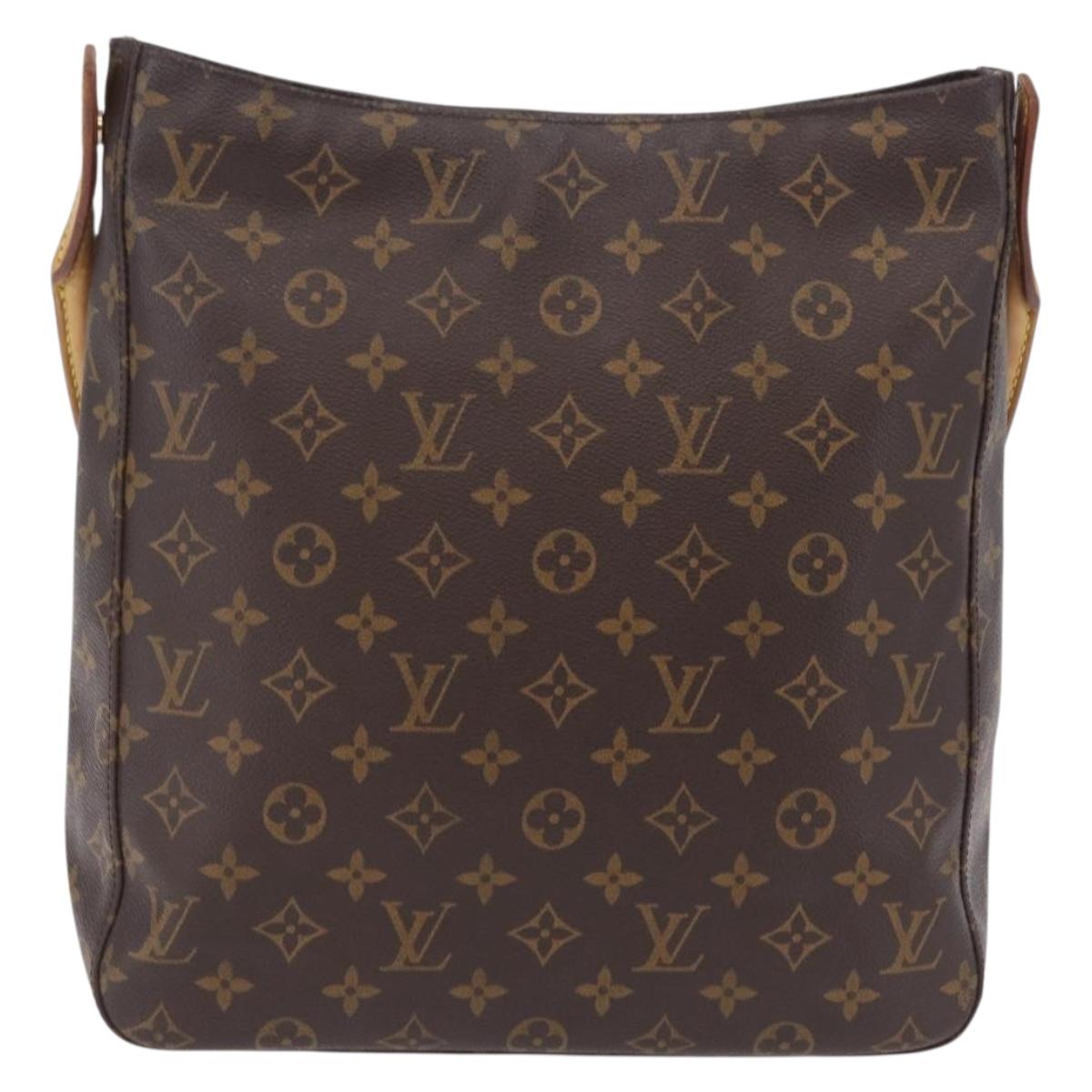 LOUIS VUITTON Monogram Looping GM Shoulder Bag M51145 LV Auth ka6836