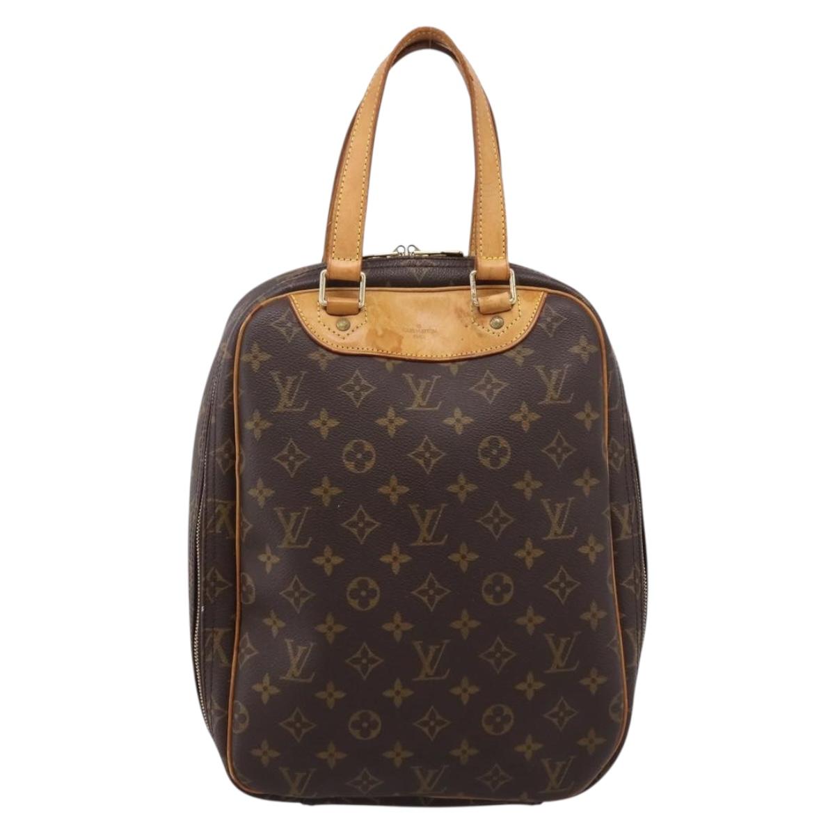 LOUIS VUITTON Monogram Excursion Hand Bag M41450 LV Auth ka6839