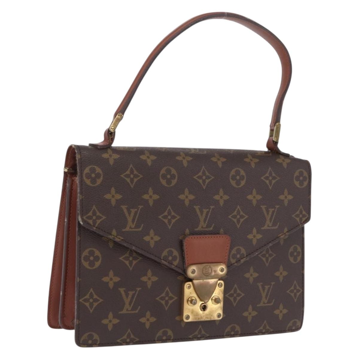 LOUIS VUITTON Monogram Concorde Hand Bag M51190 LV Auth ka6845
