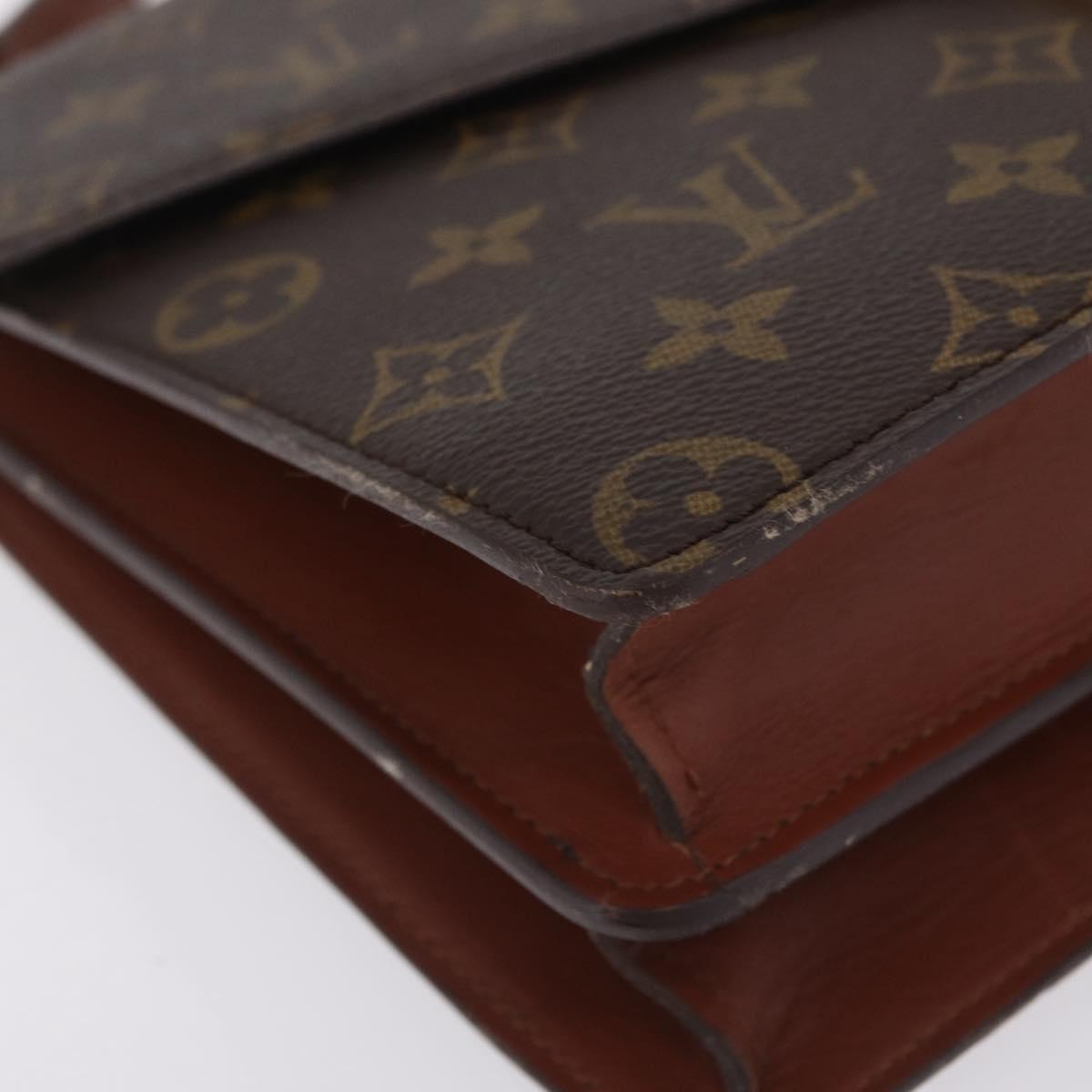 LOUIS VUITTON Monogram Concorde Hand Bag M51190 LV Auth ka6845