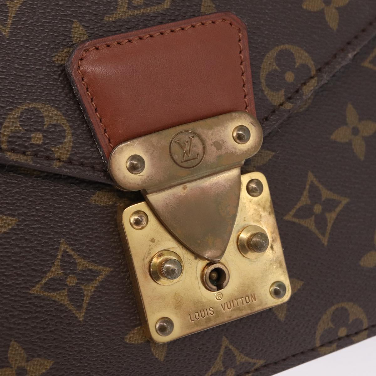 LOUIS VUITTON Monogram Concorde Hand Bag M51190 LV Auth ka6845