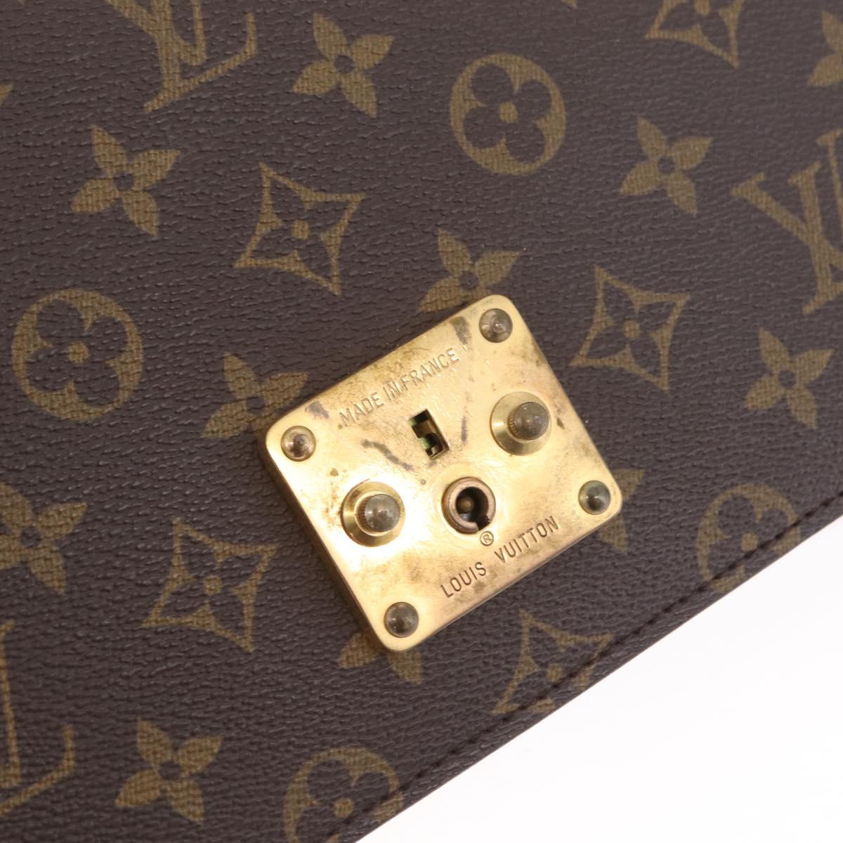 LOUIS VUITTON Monogram Concorde Hand Bag M51190 LV Auth ka6845