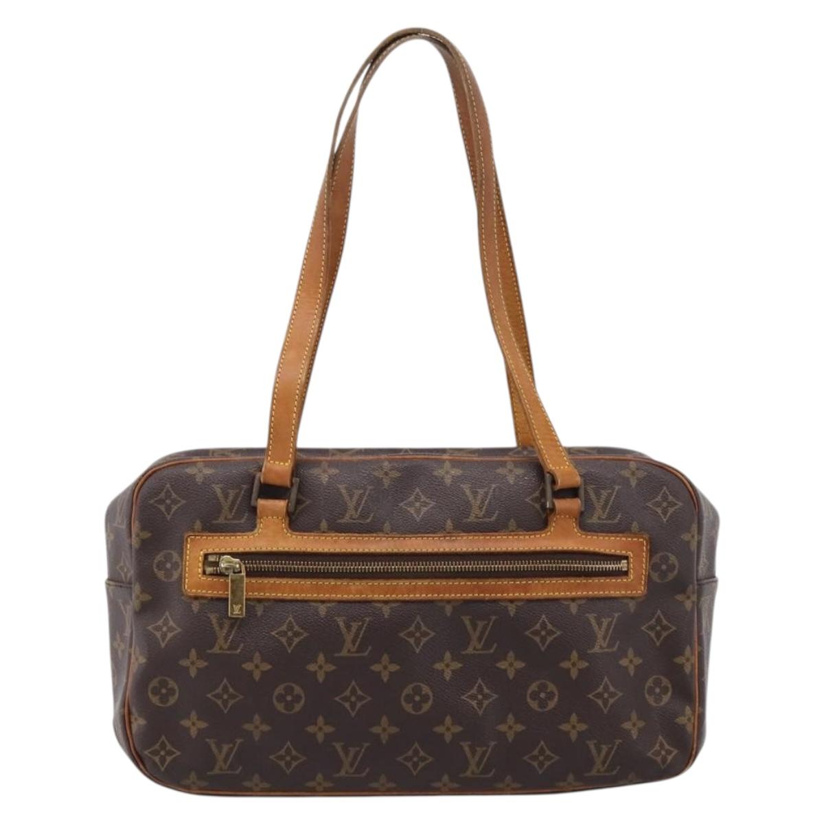 LOUIS VUITTON Monogram Cite GM Hand Bag M51181 LV Auth ka6847