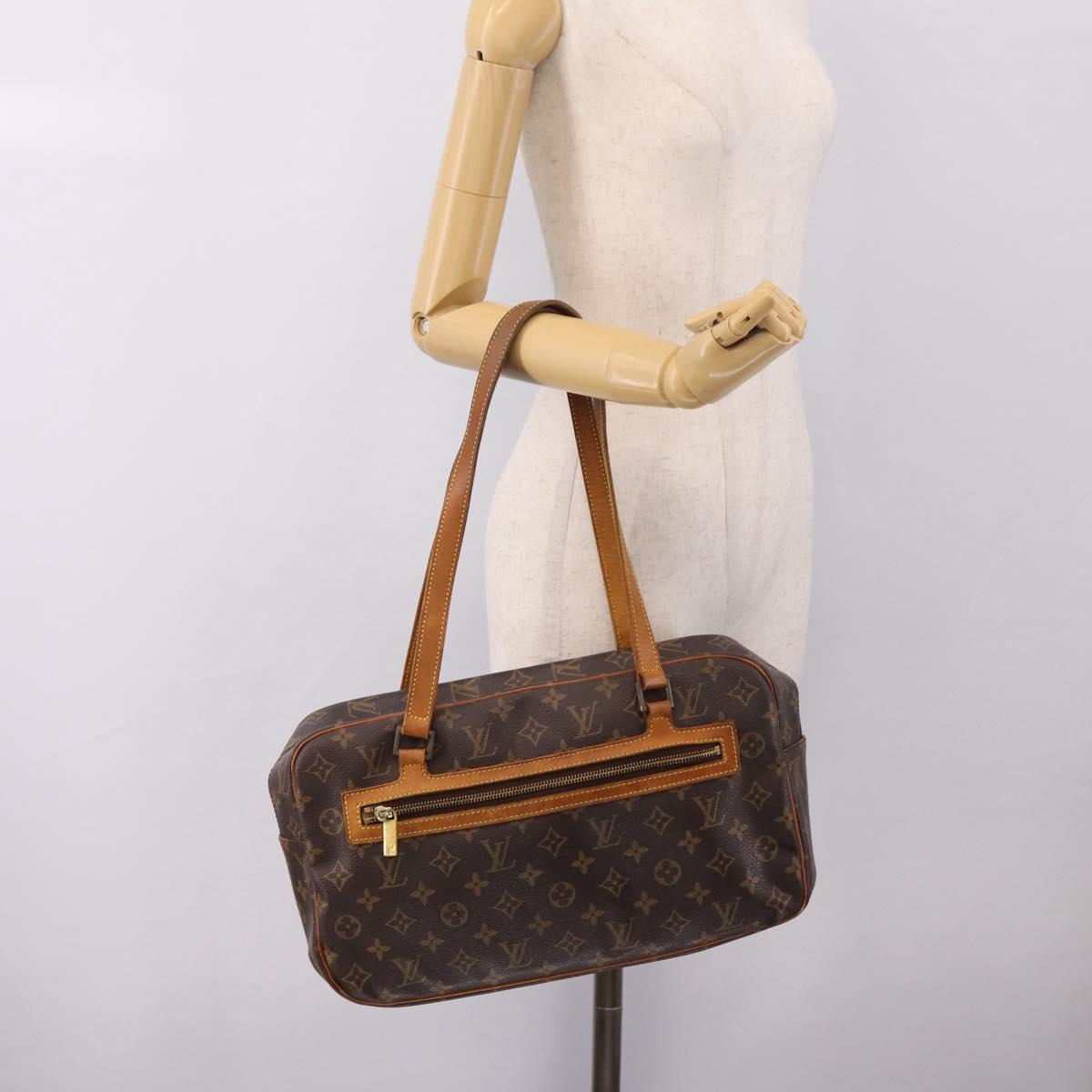 LOUIS VUITTON Monogram Cite GM Hand Bag M51181 LV Auth ka6847