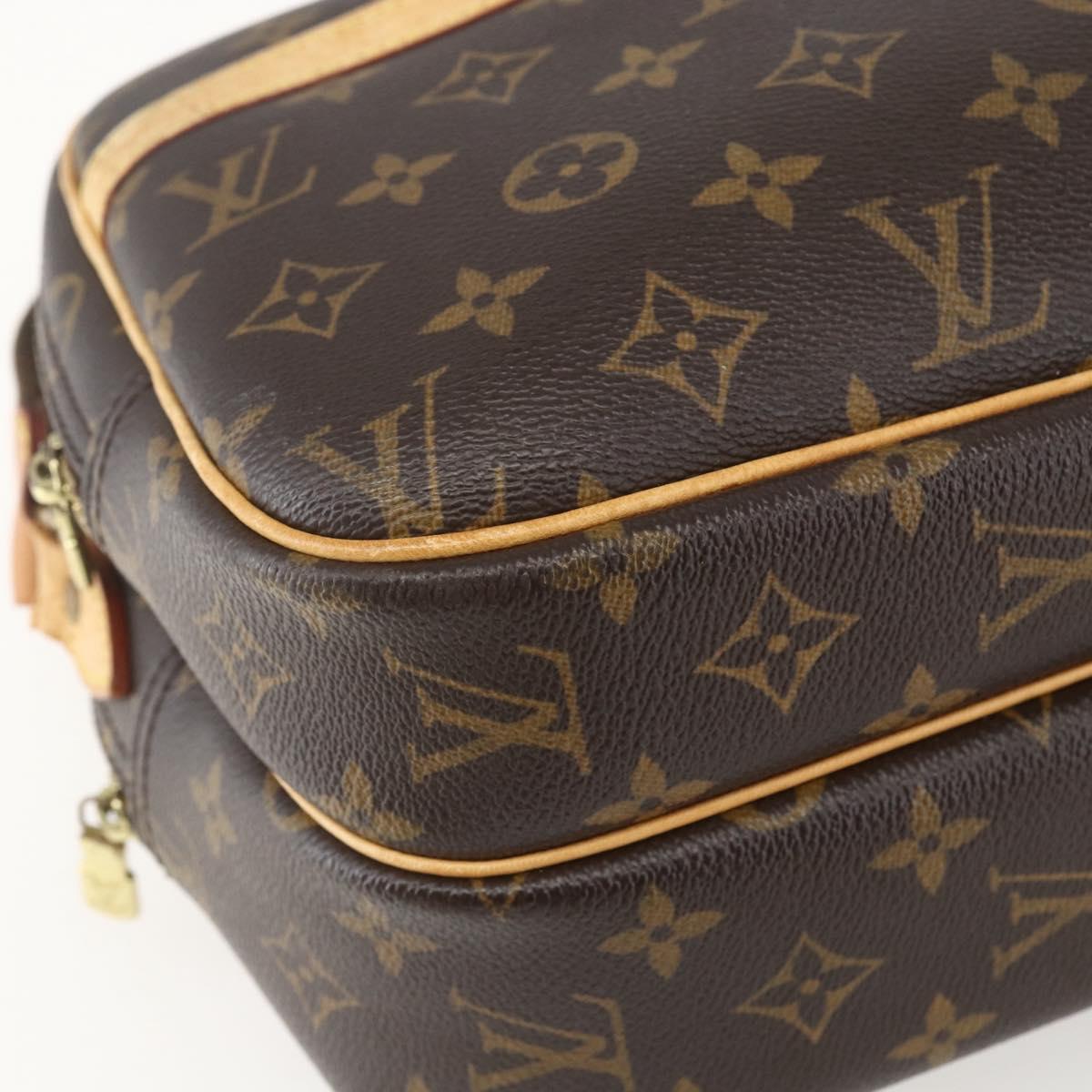 LOUIS VUITTON Monogram Reporter PM Shoulder Bag M45254 LV Auth ka685