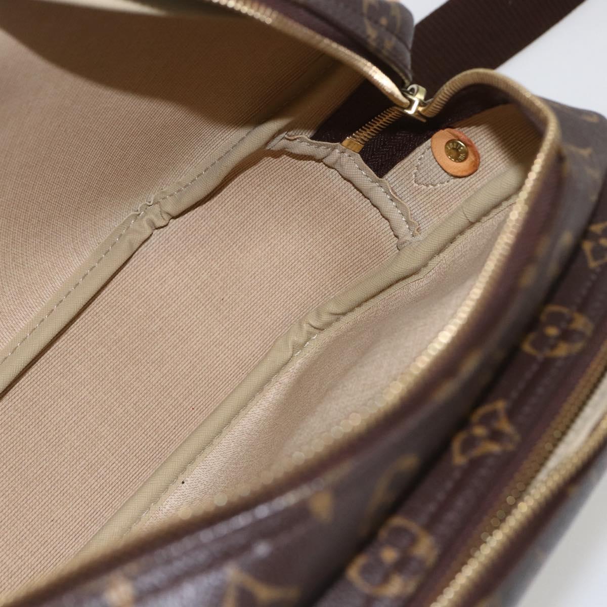 LOUIS VUITTON Monogram Reporter PM Shoulder Bag M45254 LV Auth ka685