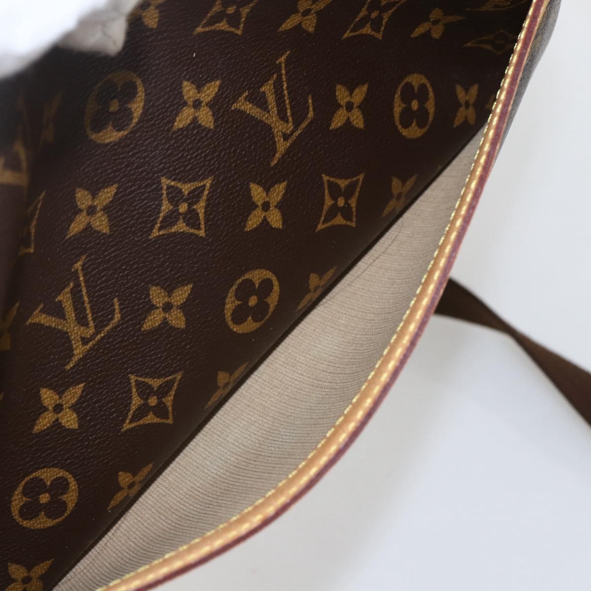 LOUIS VUITTON Monogram Reporter PM Shoulder Bag M45254 LV Auth ka685