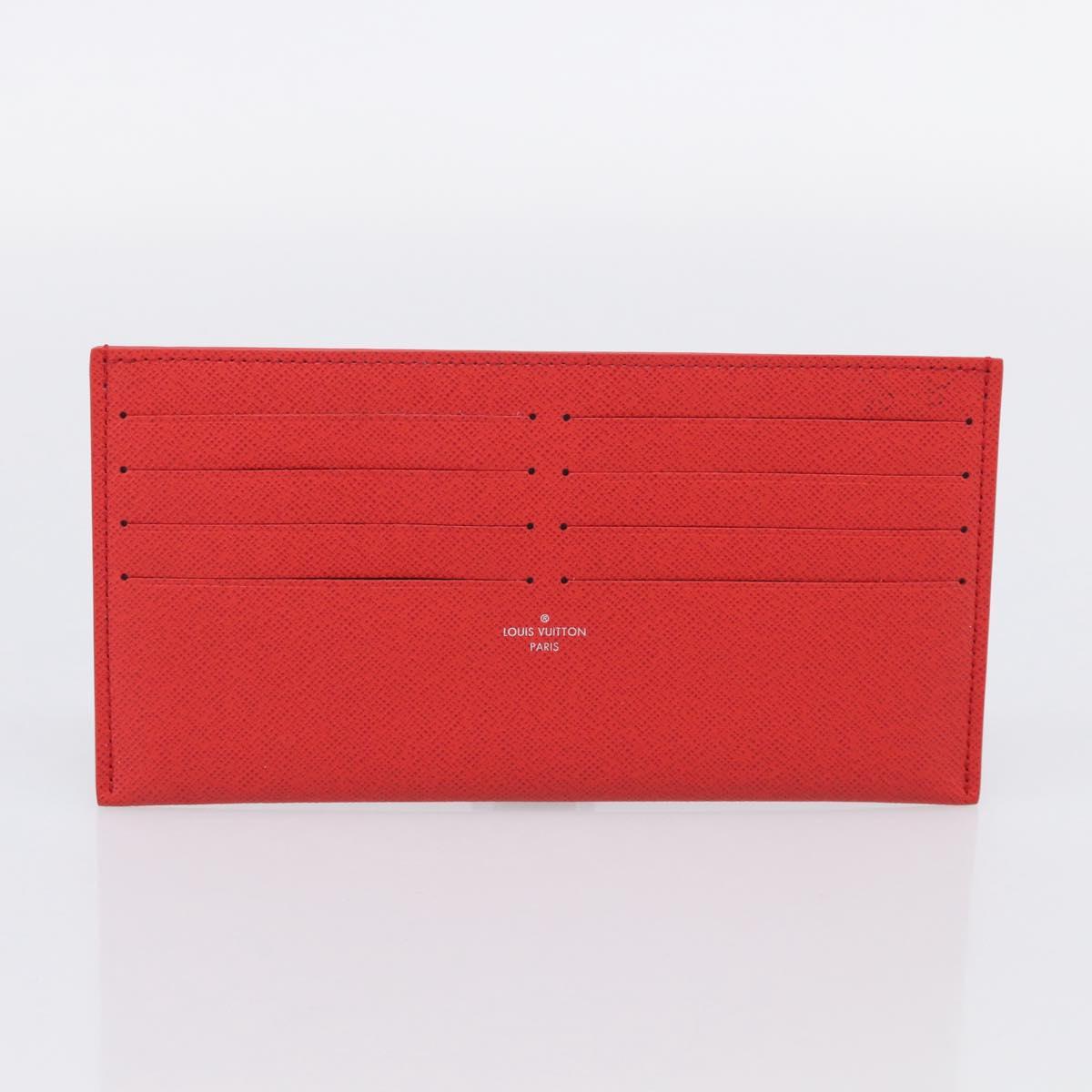 LOUIS VUITTON Epi Wallet Pochette Felice Shoulder Bag Red M41559 LV Auth ka6851V
