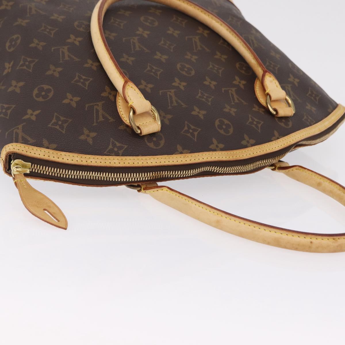 LOUIS VUITTON Monogram Lockit Horizontal Hand Bag M40104 LV Auth ka6884
