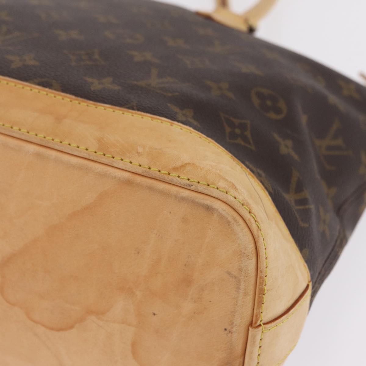 LOUIS VUITTON Monogram Lockit Horizontal Hand Bag M40104 LV Auth ka6884