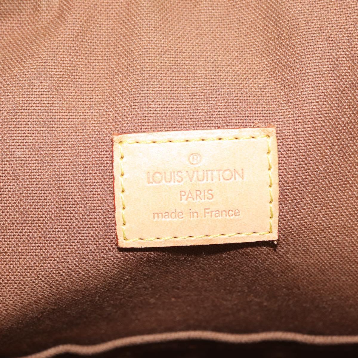 LOUIS VUITTON Monogram Lockit Horizontal Hand Bag M40104 LV Auth ka6884