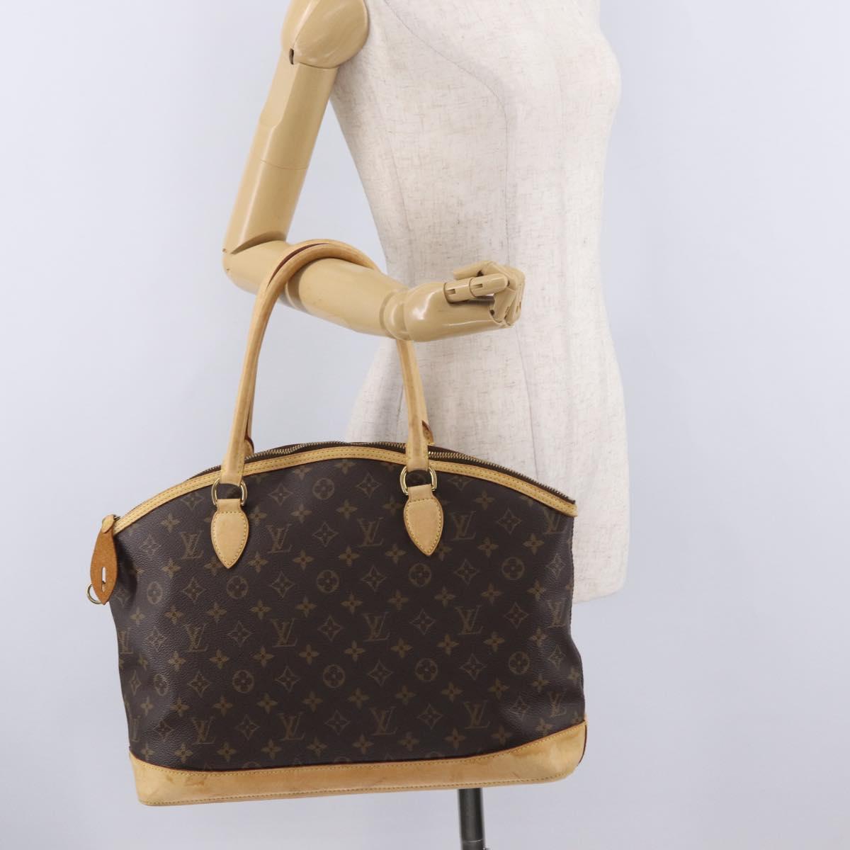 LOUIS VUITTON Monogram Lockit Horizontal Hand Bag M40104 LV Auth ka6884