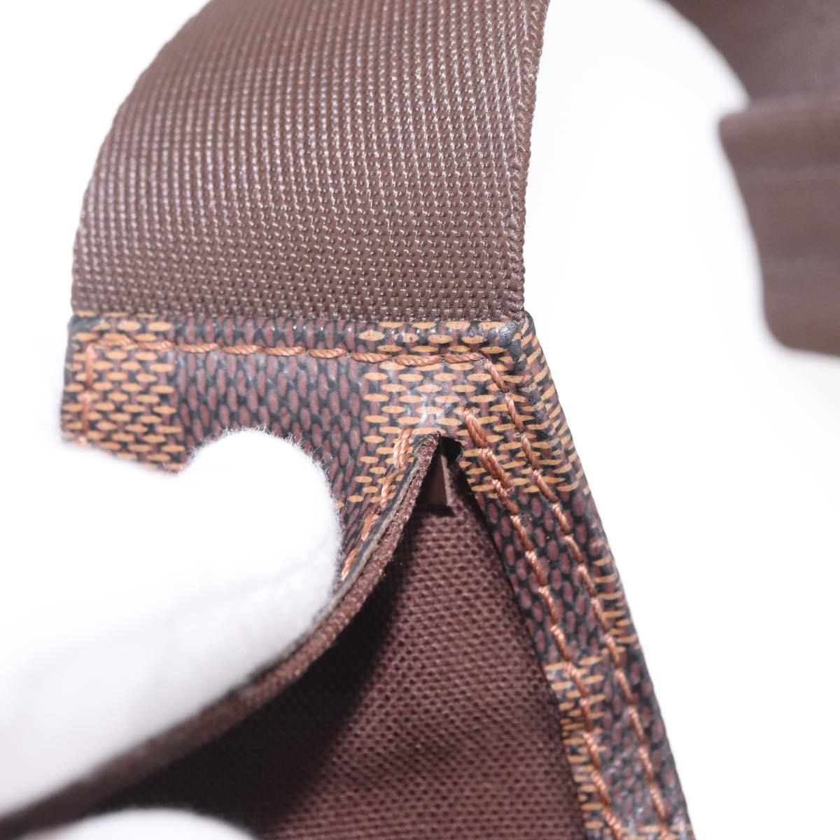 LOUIS VUITTON Damier Ebene Geronimos Shoulder Bag N51994 LV Auth ka6885