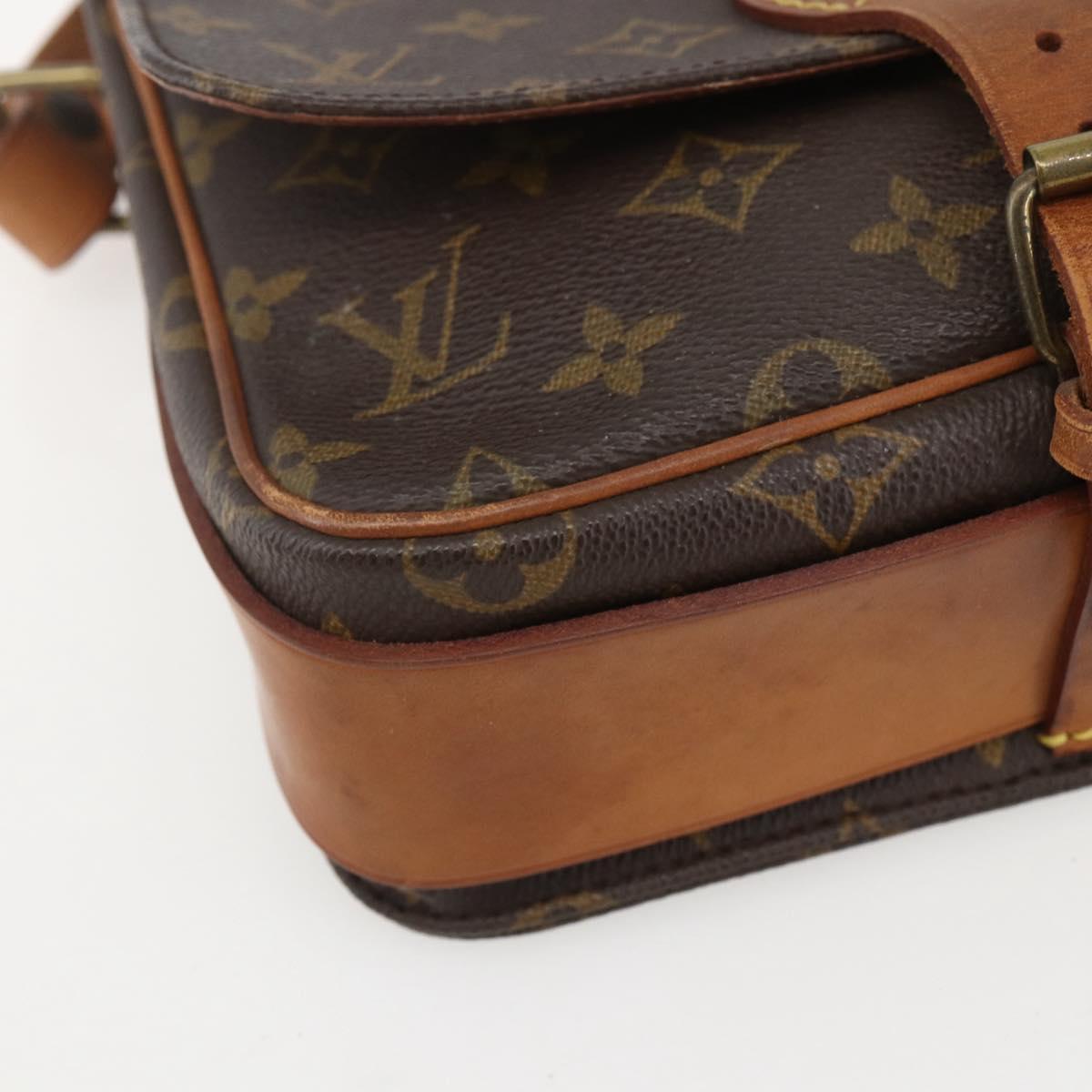 LOUIS VUITTON Monogram Cartouchiere PM Shoulder Bag M51254 LV Auth ka690