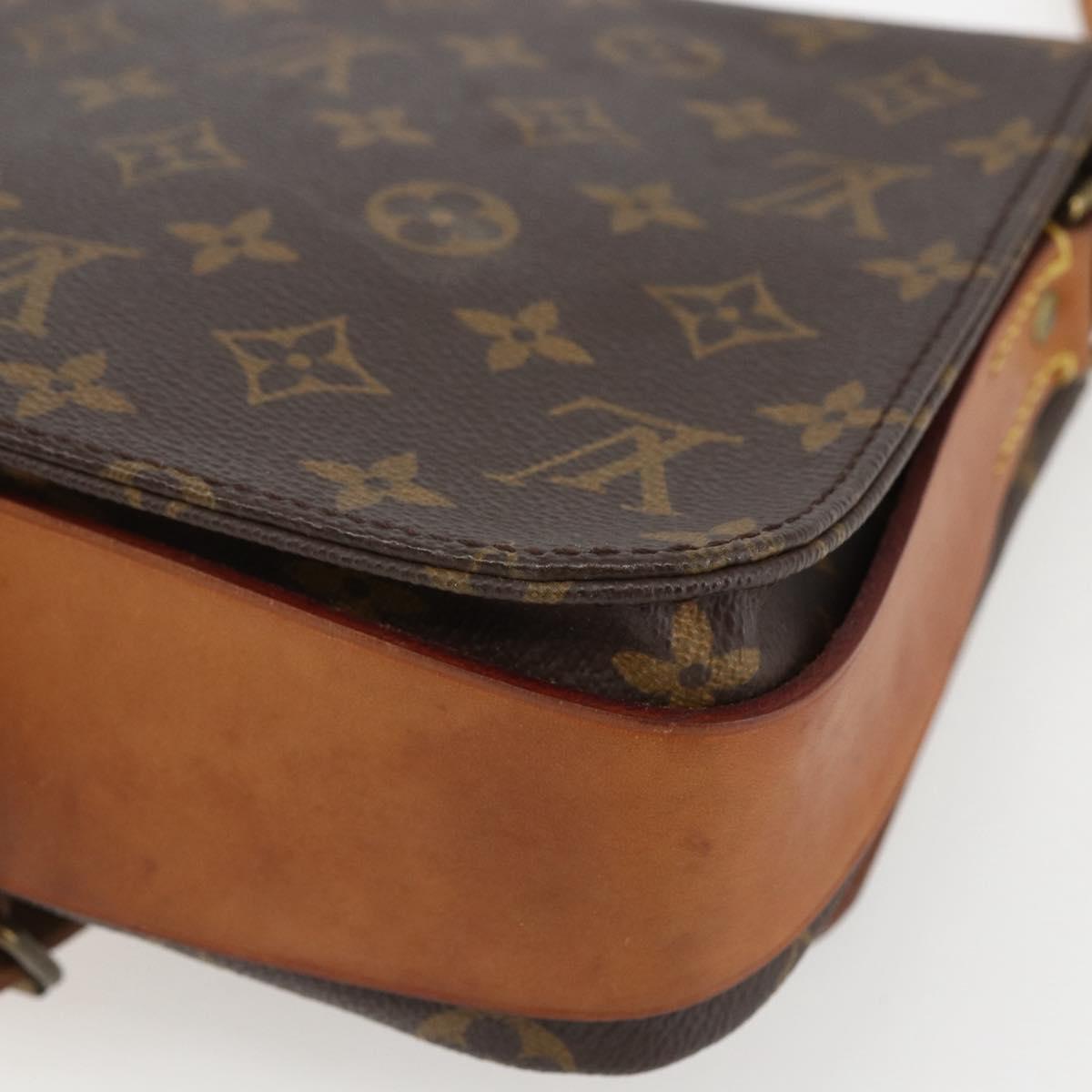 LOUIS VUITTON Monogram Cartouchiere PM Shoulder Bag M51254 LV Auth ka690