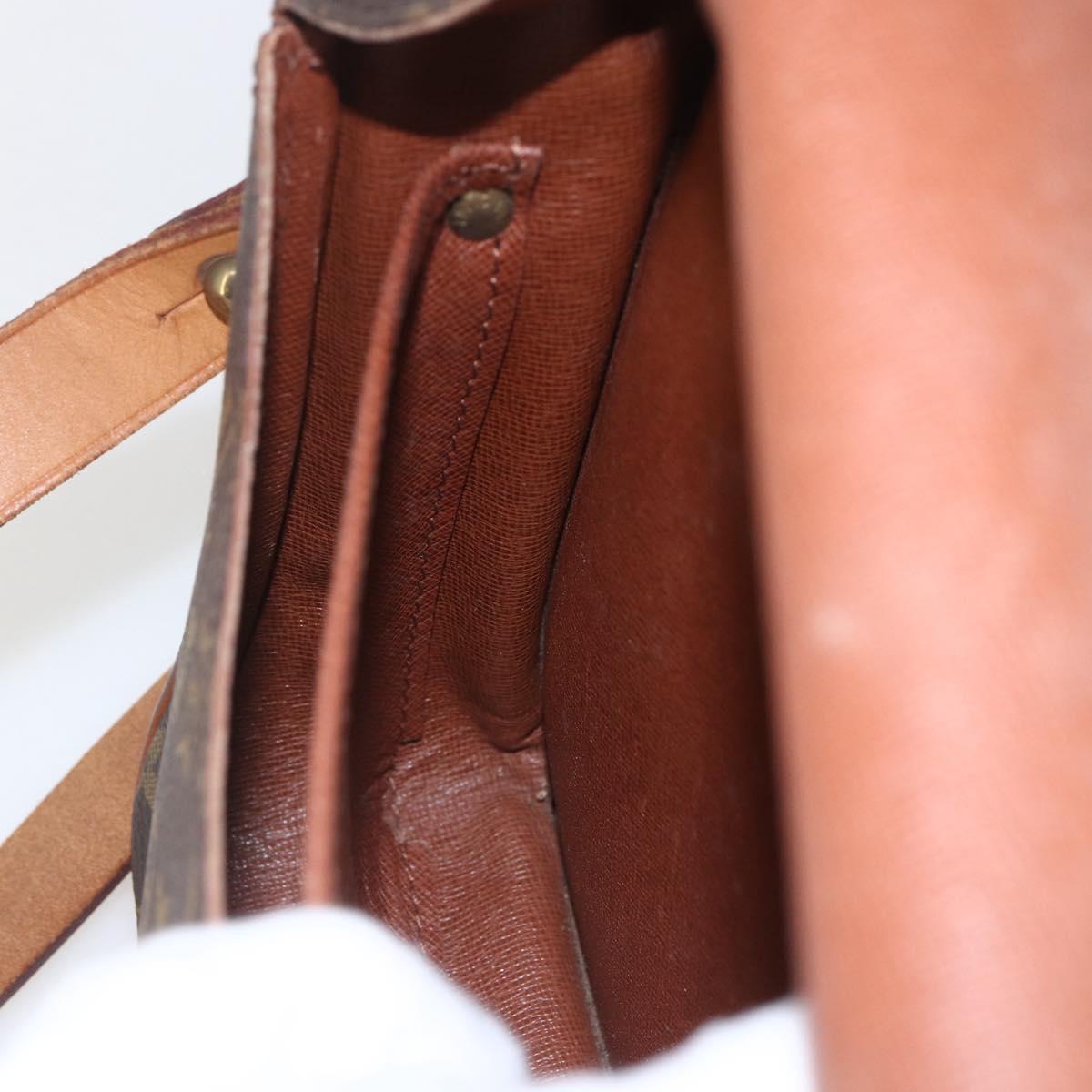 LOUIS VUITTON Monogram Cartouchiere PM Shoulder Bag M51254 LV Auth ka690