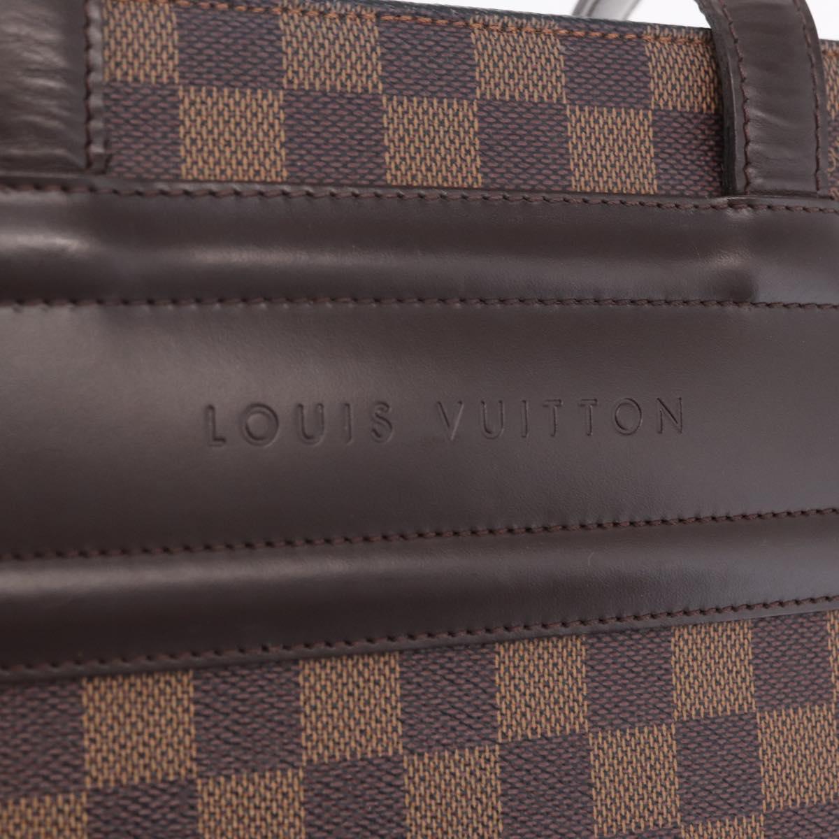 LOUIS VUITTON Damier Ebene Parioli PM Tote Bag N51123 LV Auth ka6901A