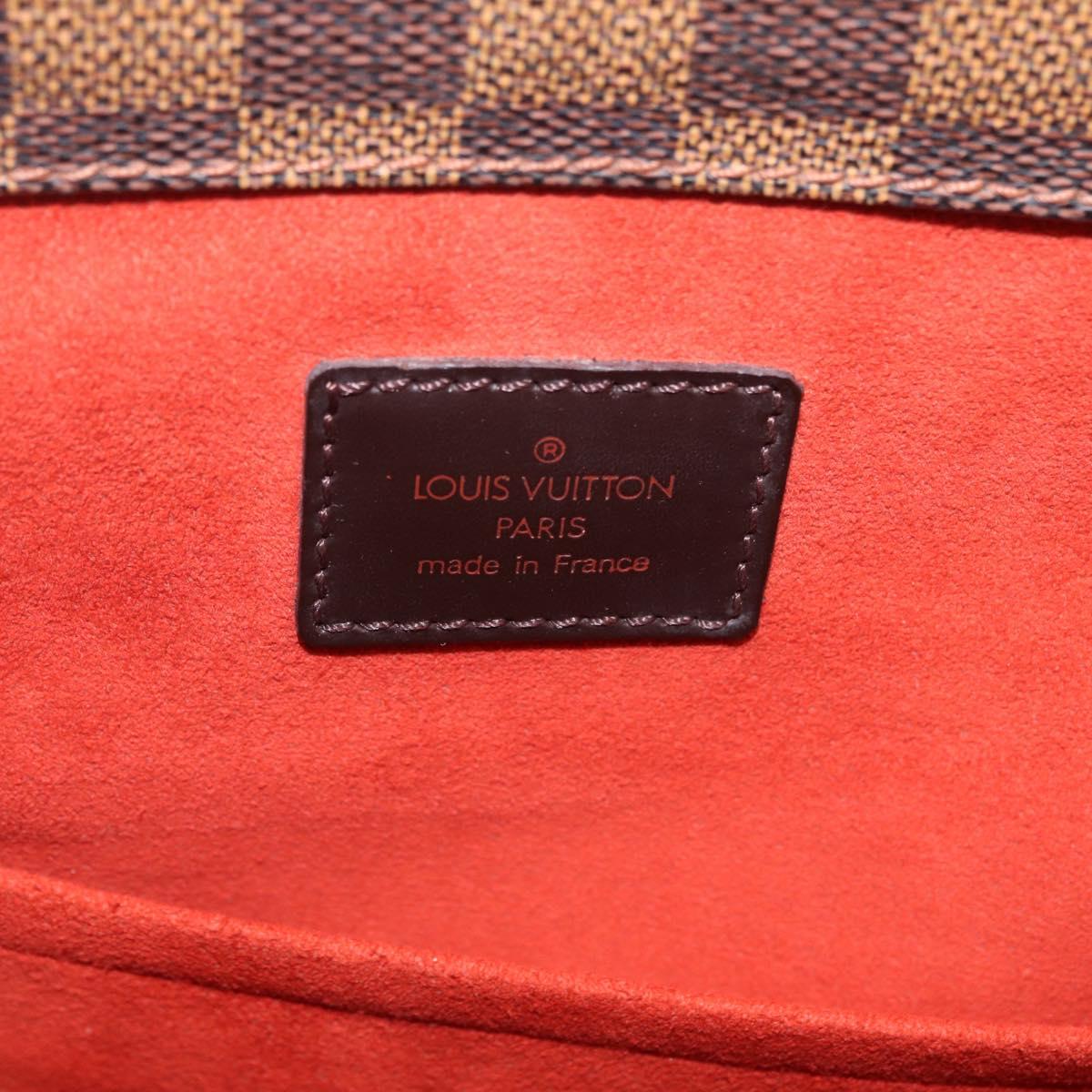 LOUIS VUITTON Damier Ebene Parioli PM Tote Bag N51123 LV Auth ka6901A
