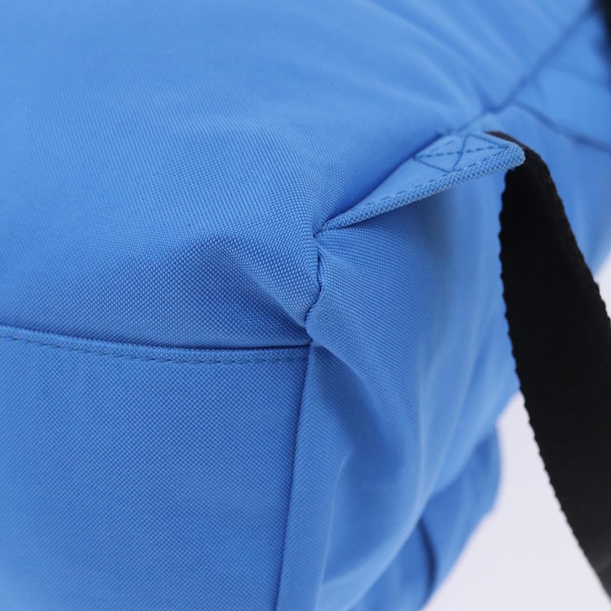 Balenciaga Backpack Canvas Blue Silver 507480 Auth ka6902A