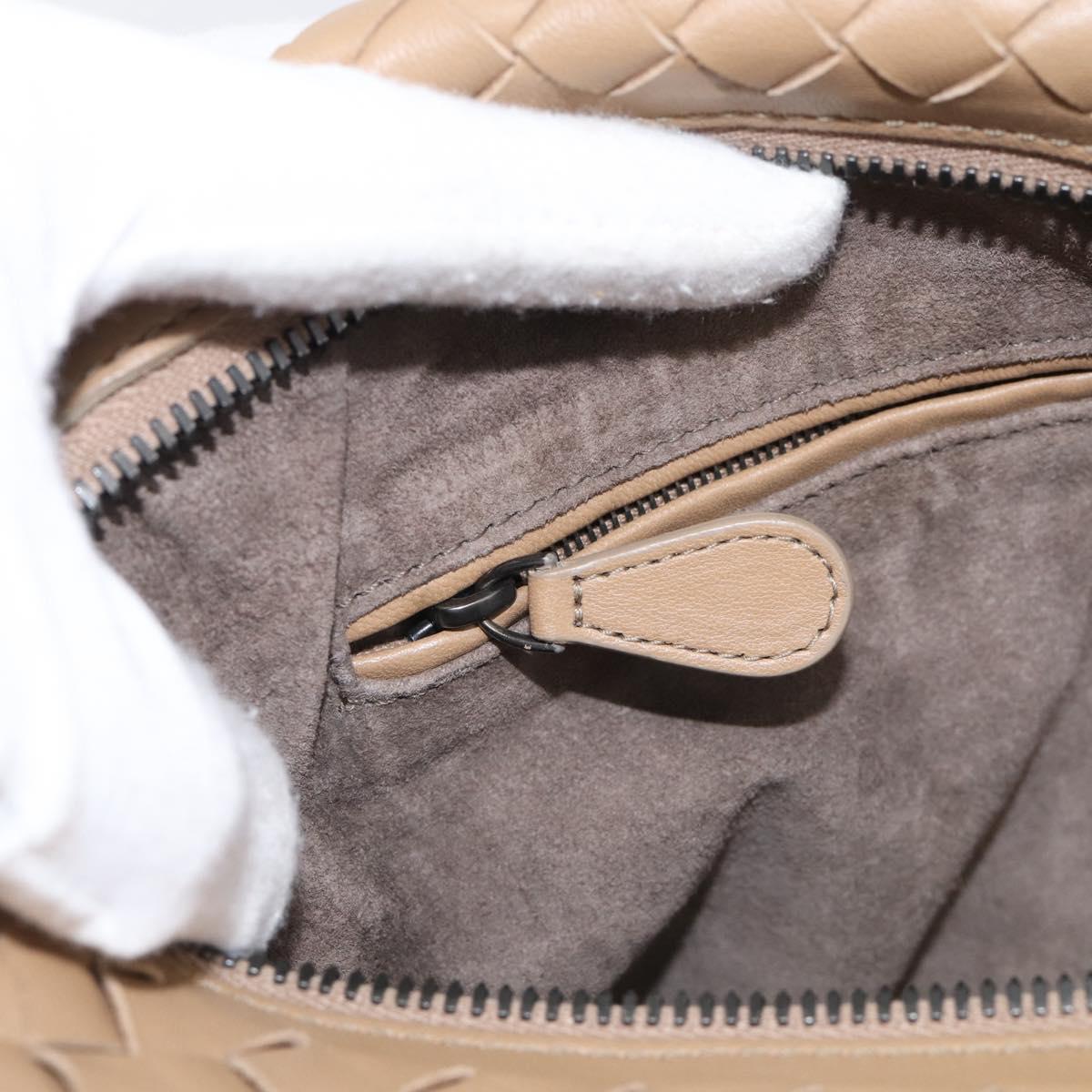 Bottega Veneta INTRECCIATO Tote Bag Leather Brown Auth ka6914V