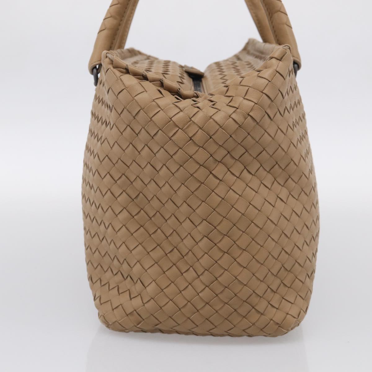 Bottega Veneta INTRECCIATO Tote Bag Leather Brown Auth ka6914V